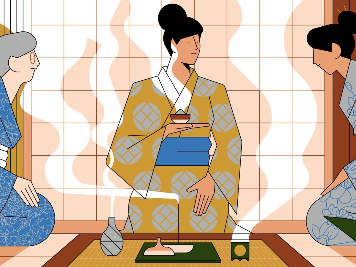日本の茶道と賭博儀礼の関係